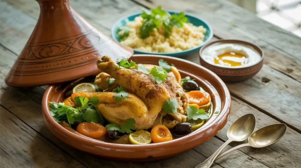 Tajine de poulet orientale aux épices : voyage culinaire vers le Maghreb 1 Tajine de poulet orientale aux épices - voyage culinaire vers le Maghreb