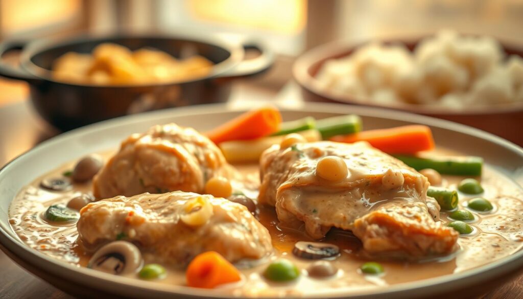 recette poulet crémeux recette poulet crémeux