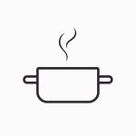 Icône de cuisson pour tajine gastronomique