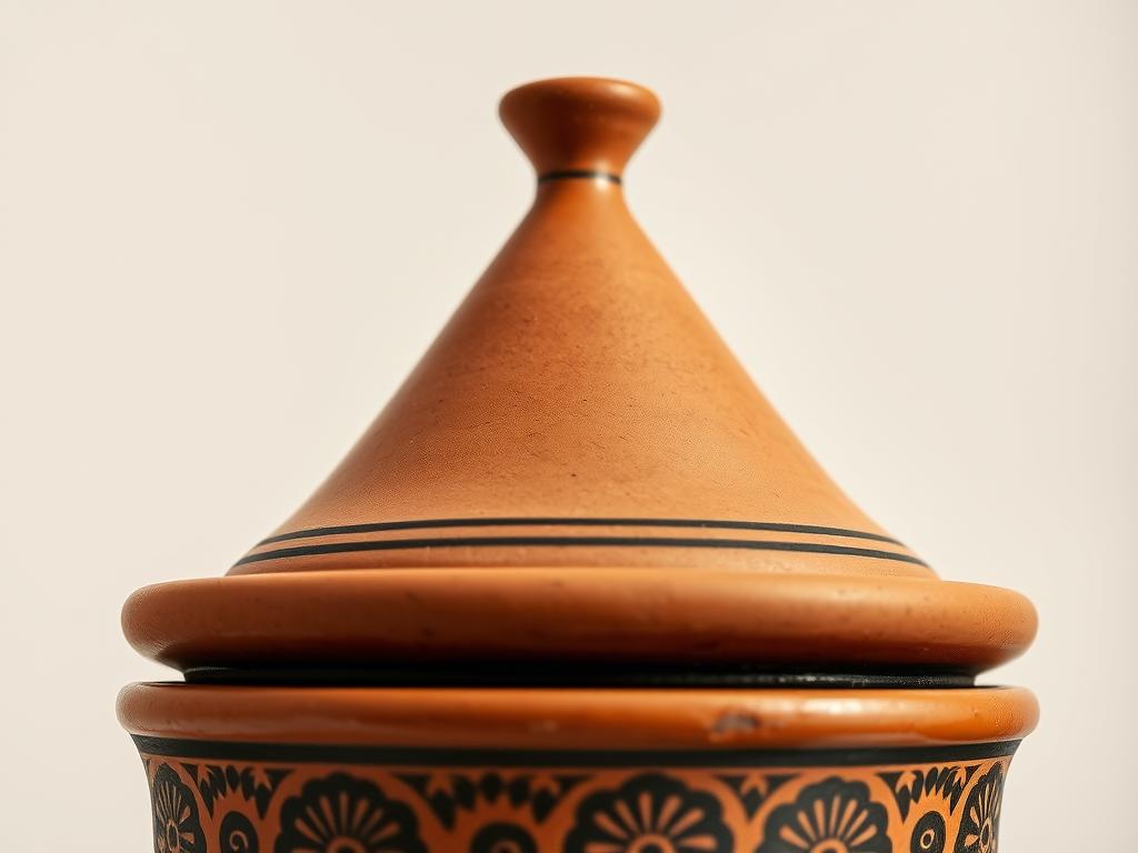Plat à tajine traditionnel pour recette gastronomique Plat à tajine traditionnel pour recette gastronomique