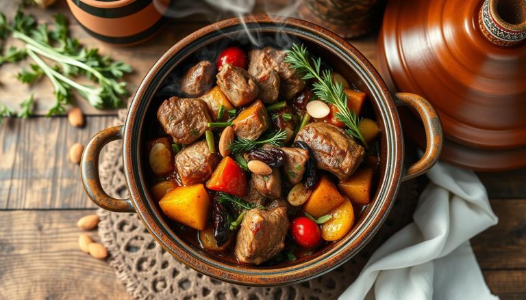Recette Tajine Gastronomique : Un Voyage Culinaire Marocain 3 Tajine gastronomique marocain aux fruits secs et épices