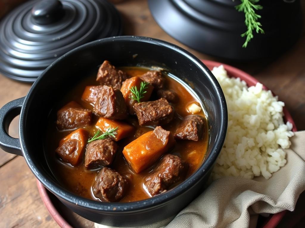 Daube camarguaise au taureau Daube camarguaise au taureau