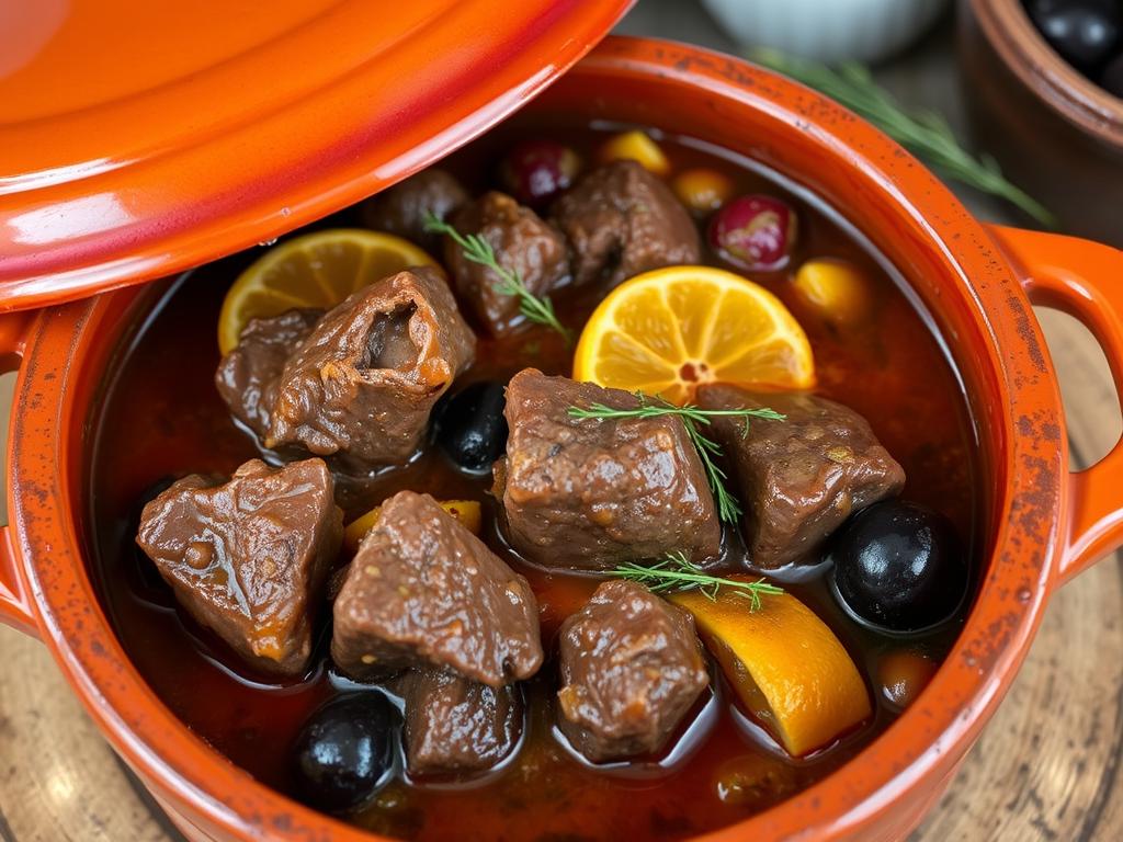 Daube provençale traditionnelle Daube provençale traditionnelle